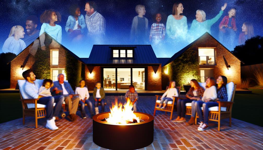 advantages of outdoor fire pits