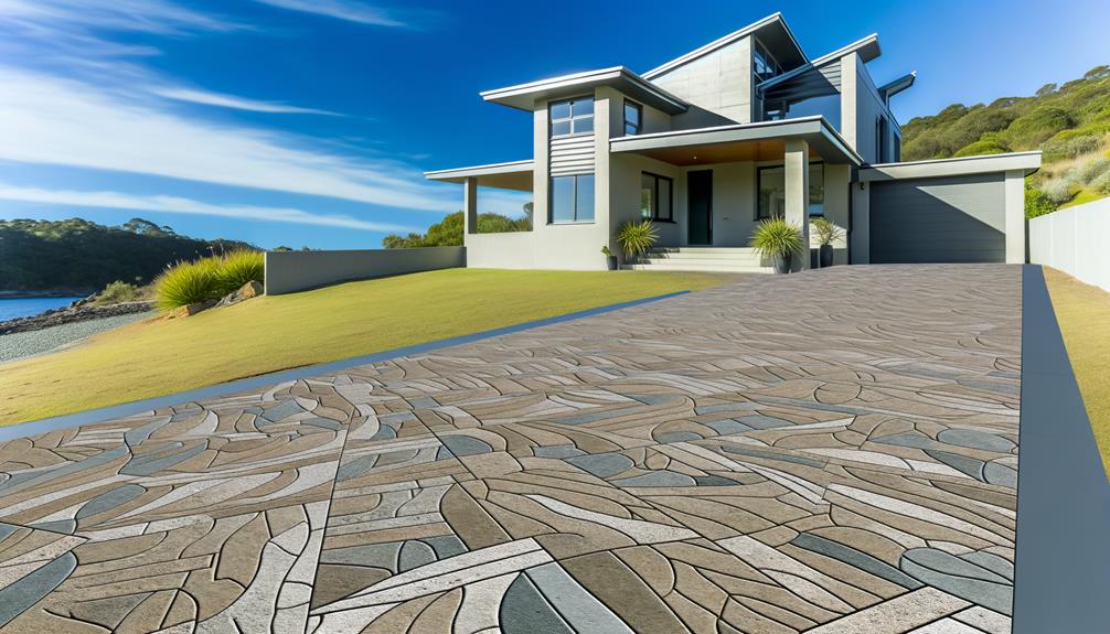 benefits of stamped concrete pavers