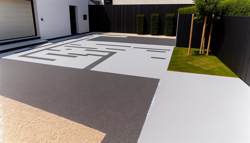 modern driveway designs for small yards