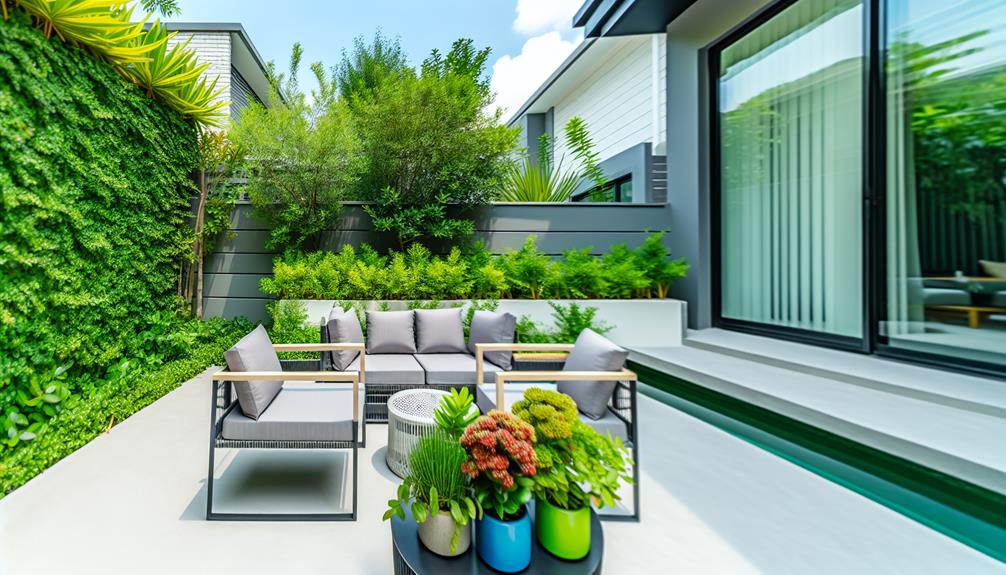 stylish outdoor living spaces